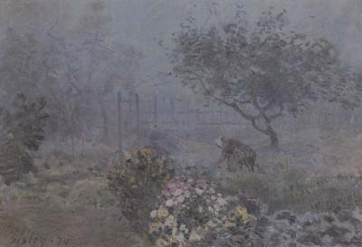 Alfred Sisley Fog,Voisins (san35)